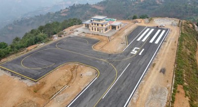  रेसुङ्गा विमानस्थलमा फागुन महिनाभर उडान बन्द 